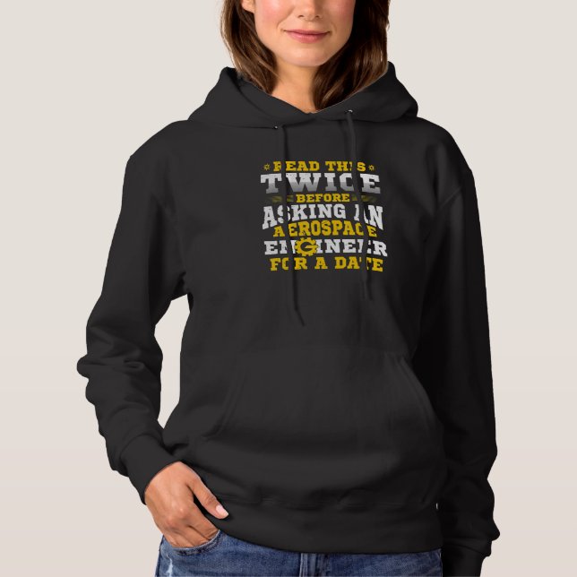 Läs Detta Två Gånger Innan Du Frågar Flygingenjör  T Shirt (Framsida)