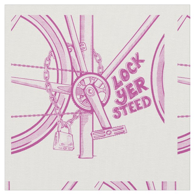 LÅS DIN BICYCLE TYG (Närbild)