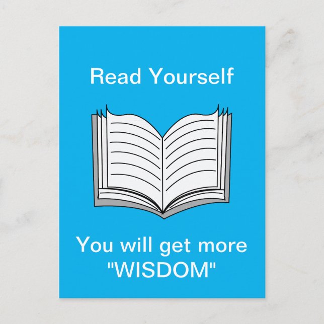 Läs din egen inspirationsoffert vykort (Framsida)