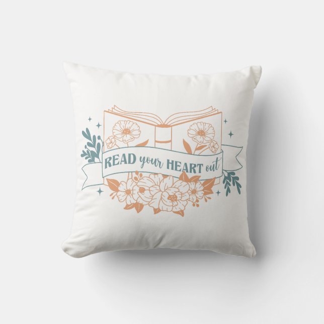 Läs ditt hjärta kudde (Framsida)
