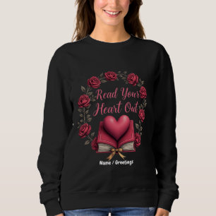 Läs ditt hjärta ut en tillflykt för bokälskare t shirt