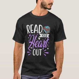 Läs Ditt Hjärta Ut Söt för Lärare Kvinnor Kärlek Å T Shirt