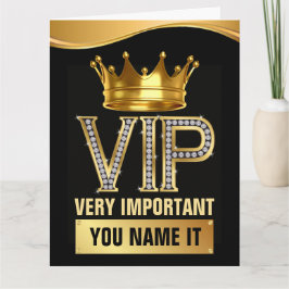 LÄS: DU Döp det VIP Kort
