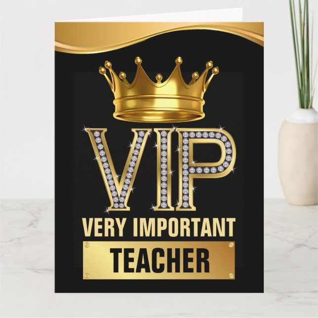 LÄS: DU Döp det VIP Kort (Framsida)