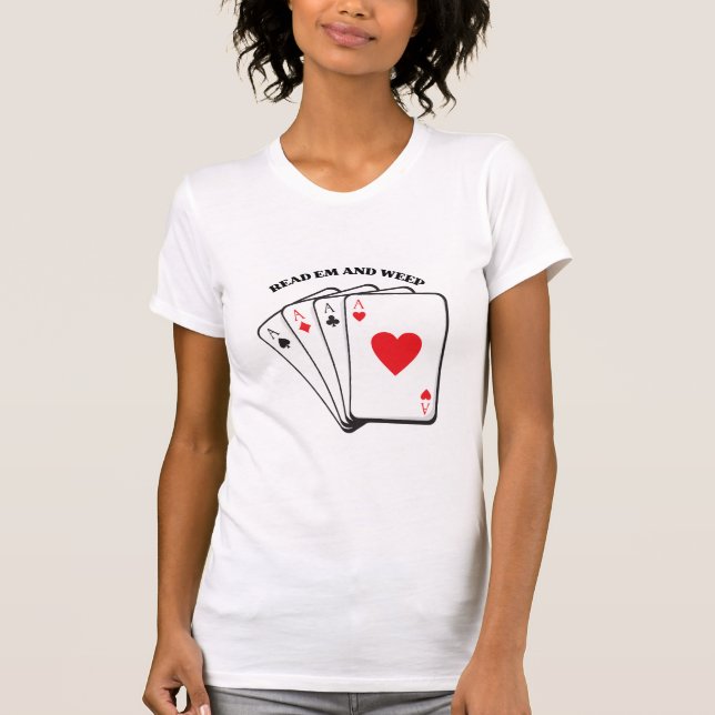 Läs e-post och Weep T Shirt (Framsida)