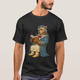 Läs Efter Sängdags Sömnig Björn Bokälskare T Shirt