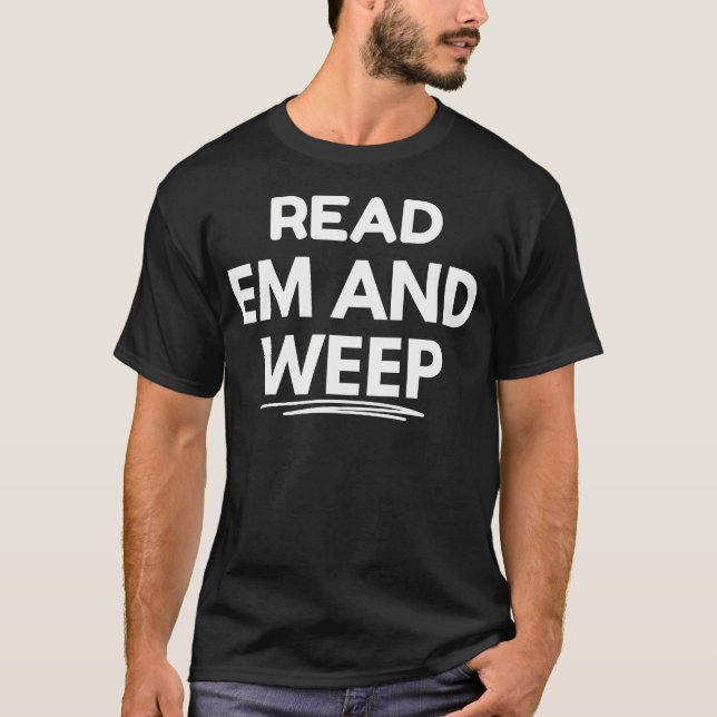 Läs 'Em Och T Shirt (Framsida)