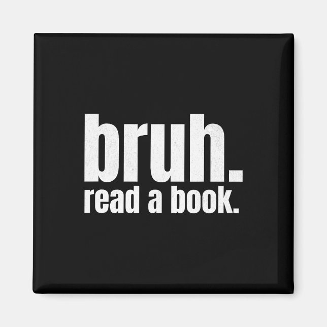 Läs en bok Bruh - Rolig engelsklärare läser L Magnet (Framsidan)