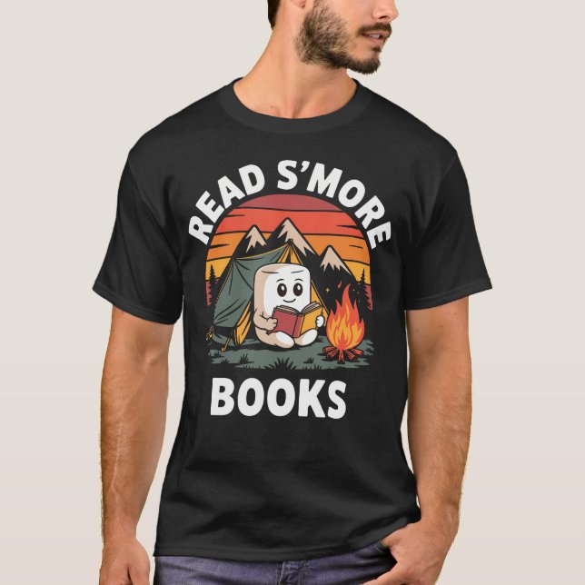 Läs Fler Böcker Söt Läggerbok Läser Bokälskare T Shirt (Framsida)