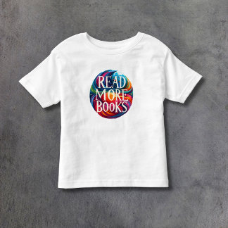 Läs Fler Böcker Vänligen! Färgrik T Shirt