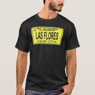 Las Flores Surfa City El Salvador T Shirt