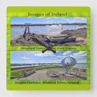 Lås för akrylvägg fyrkantig klocka