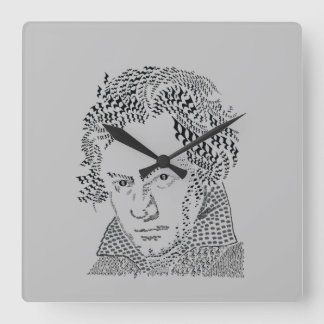 Lås för akrylvägg fyrkantig klocka