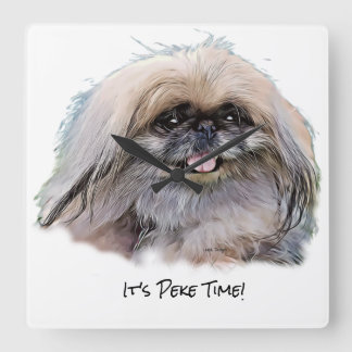 Lås för akrylvägg fyrkantig klocka