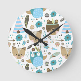 Lås för akrylvägg rund klocka