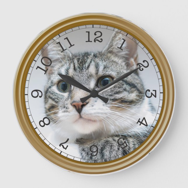 Lås för akrylvägg stor klocka (Framsida)