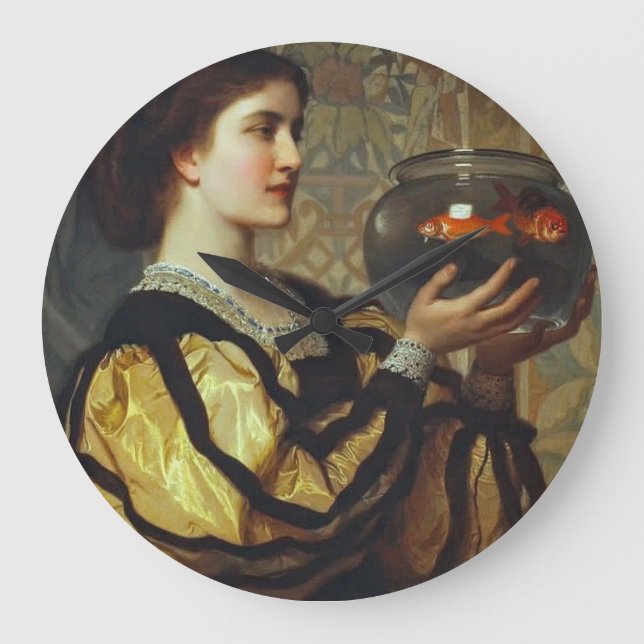 Lås för akrylvägg stor klocka (Framsida)