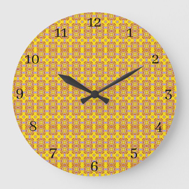 Lås för akrylvägg stor klocka (Framsida)