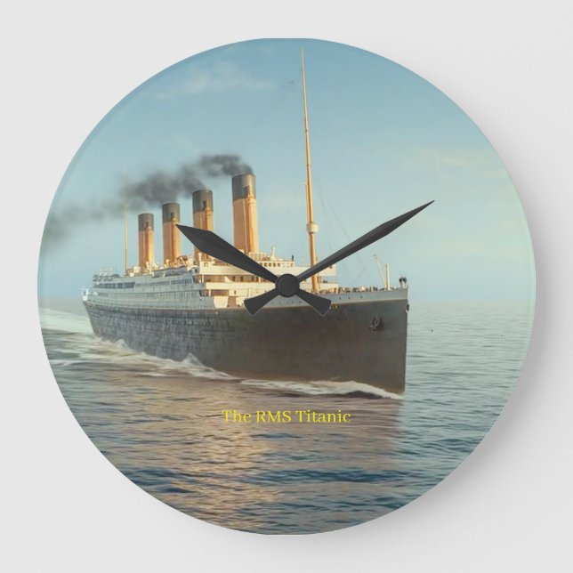 Lås för akrylvägg stor klocka (Framsida)