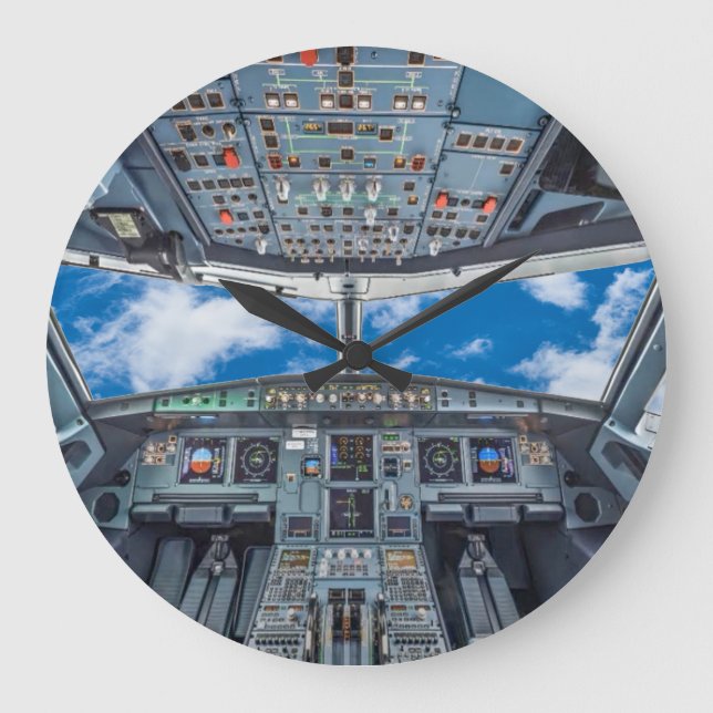 Lås för akrylvägg stor klocka (Framsida)