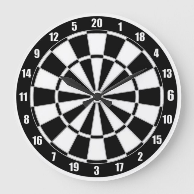 Lås för akrylvägg stor klocka (Framsida)