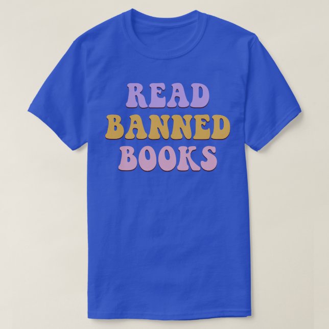 Läs förbjuden Bokar 2 T Shirt (Design framsida)