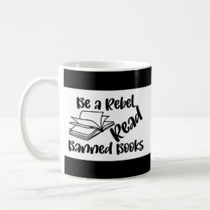 Läs förbjuden Bokar-kaffe Mugg