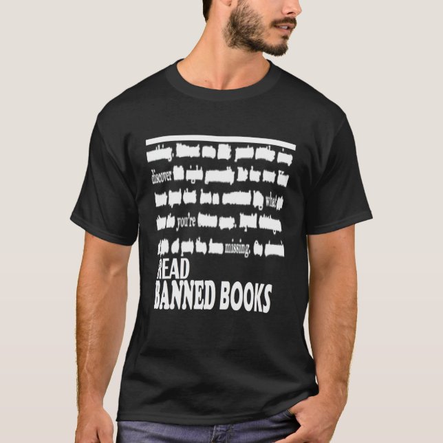 Läs förbjuden Bokar upptäcker vad du saknar 1 T Shirt (Framsida)