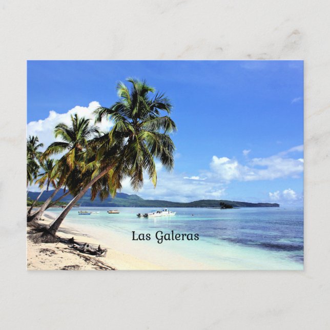 Las Galeras, Dominikanska republiken, Vykort (Framsida)