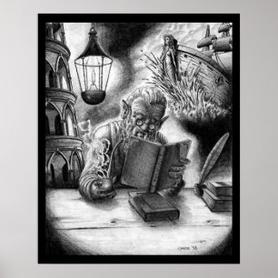 Läs- Gnome Poster