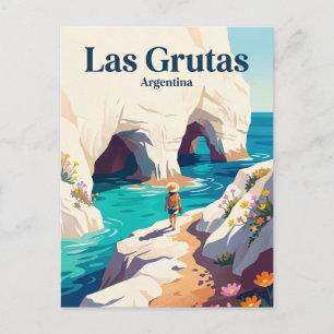 Las Grutas Argentina Vykort