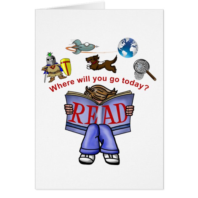 Läs Hälsningskort (Framsidan)