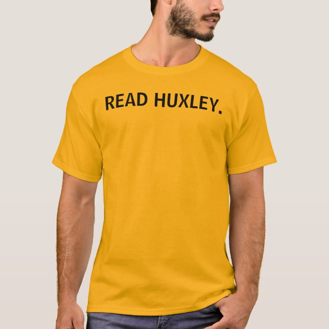 LÄS HUXLEY. TEE (Framsida)