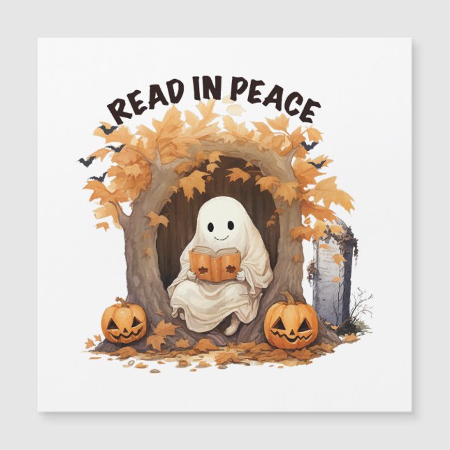 Läs i fred Boo Ghost (Framsida)