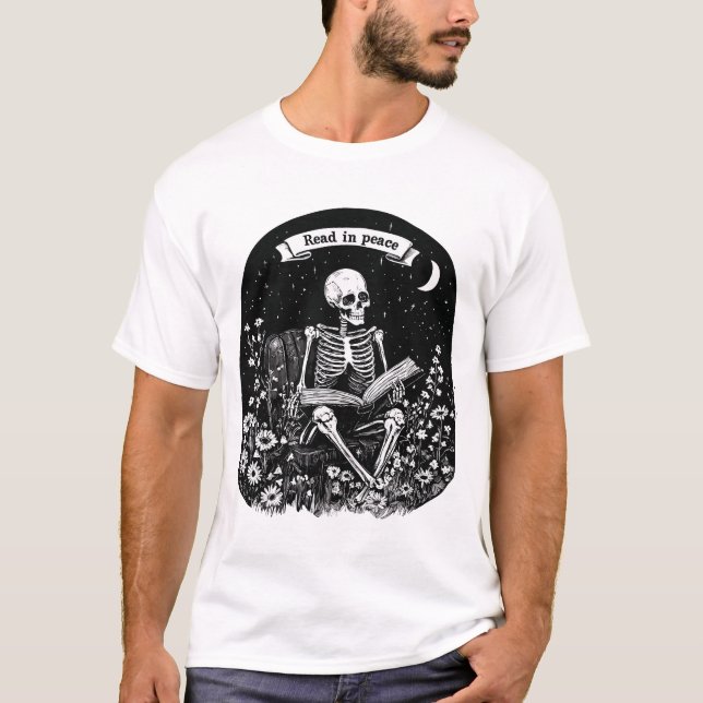 Läs i fred t shirt (Framsida)