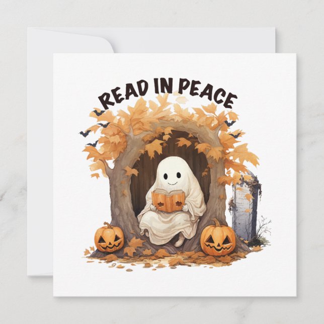 Läs i frid Boo Ghost (Framsida)