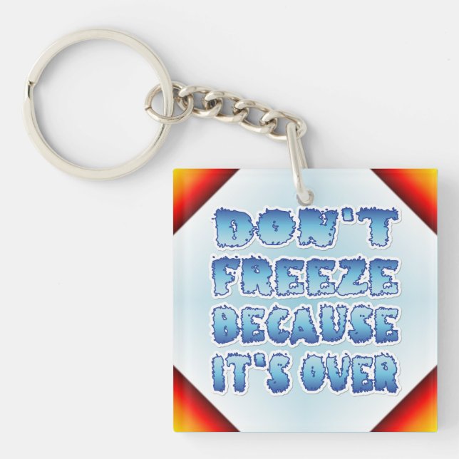 Lås inte för att det är över (Framsidan)