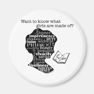 Läs Jane Austen Magnet