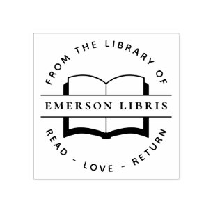 Läs Kärlek-retur Elegant från Bibliotek Stämpel