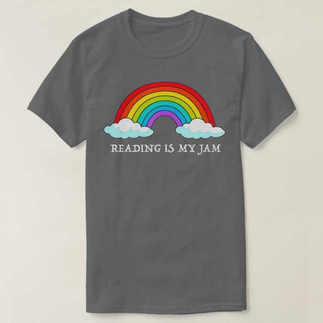Läs lärarleopard Reading är min sylt T Shirt (Design framsida)