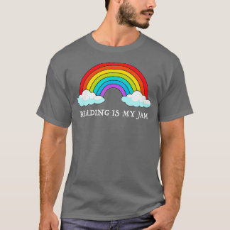 Läs lärarleopard Reading är min sylt T Shirt