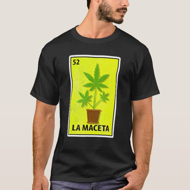 Las Macetas Mexican Parody Lottery T Shirt (Framsida)