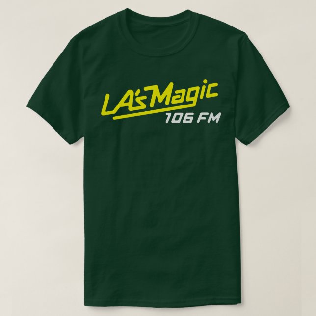 LAs MAGIC 106 FM Retro Defunct Radio Station T Shirt (Design framsida)