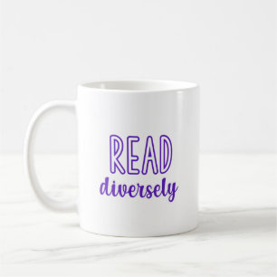 Läs mångsidigt kaffemugg