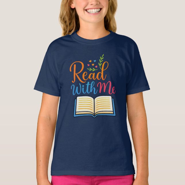 LÄS MED MIG T SHIRT (Framsida)