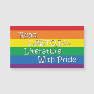 Läs med PRIDETS magnet