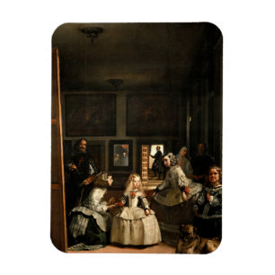Las Meninas, 1656 av Diego Velazquez Magnet