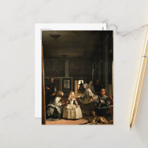 Las Meninas av Diego Velazquez Helg Vykort