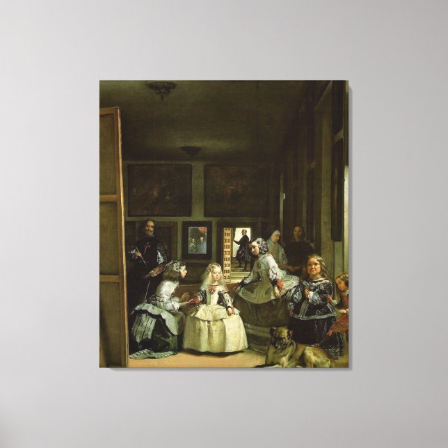 Las Meninas Canvastryck (Framsida)