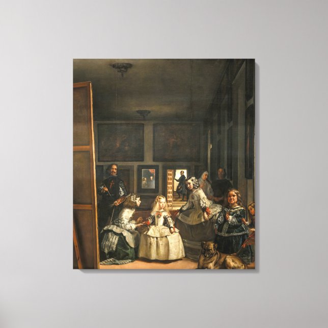 Las Meninas | Diego Velá zquez | Canvastryck (Framsida)